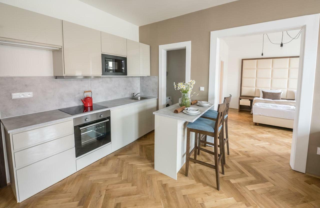 Letna Garden Suites Prag Dış mekan fotoğraf