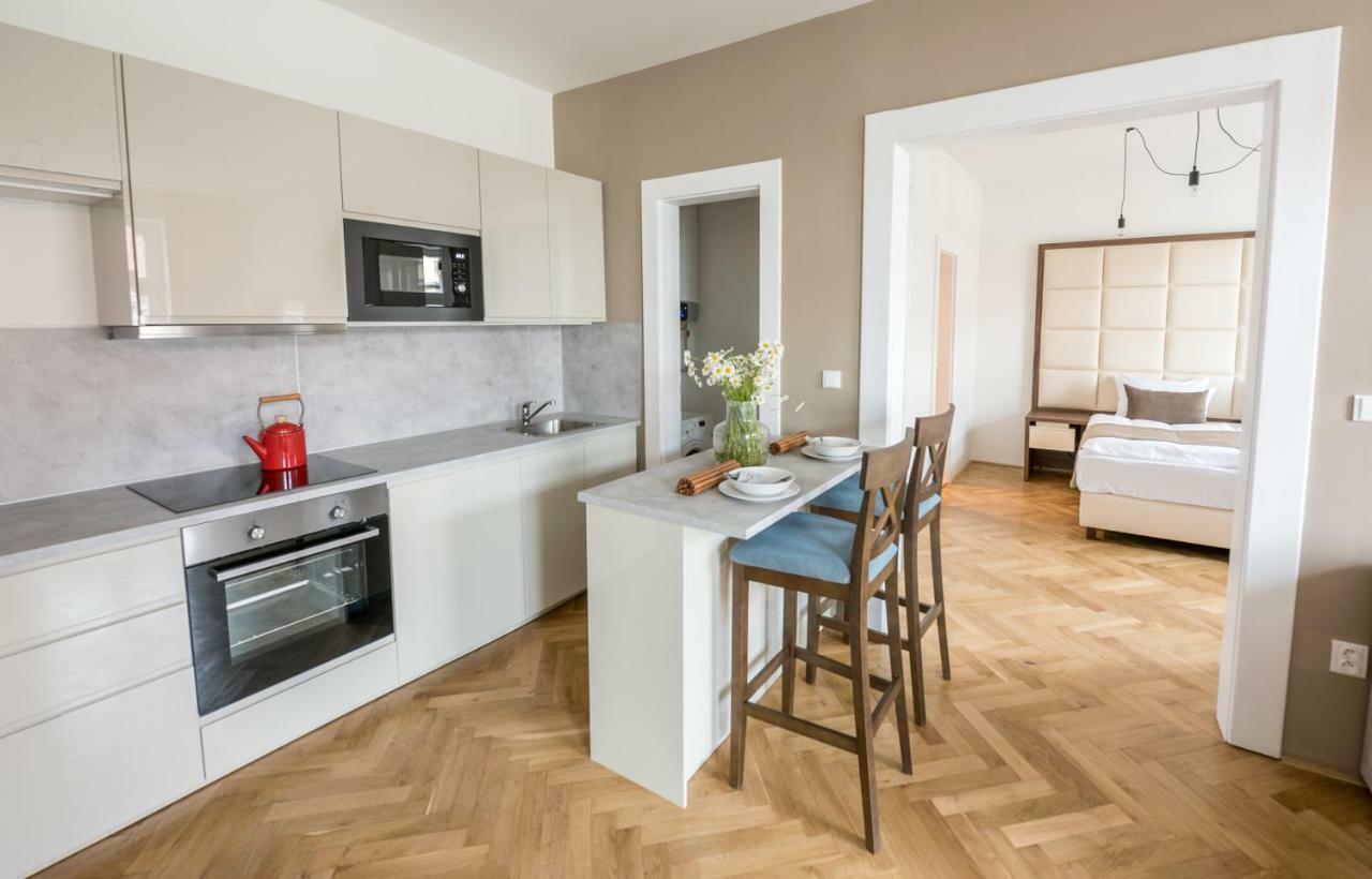 Letna Garden Suites Prag Dış mekan fotoğraf