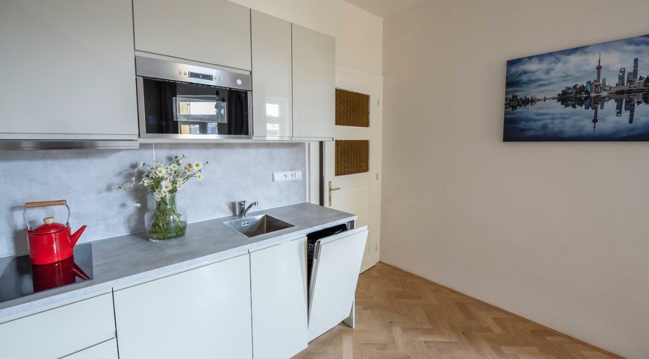 Letna Garden Suites Prag Dış mekan fotoğraf
